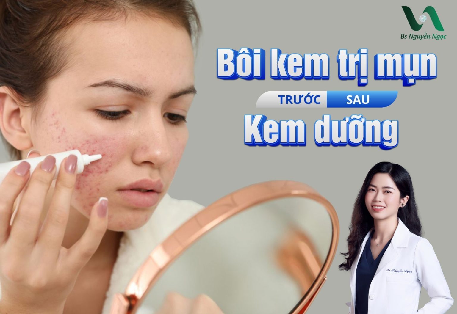 Bôi kem chống nắng trước hay sau kem trị nám