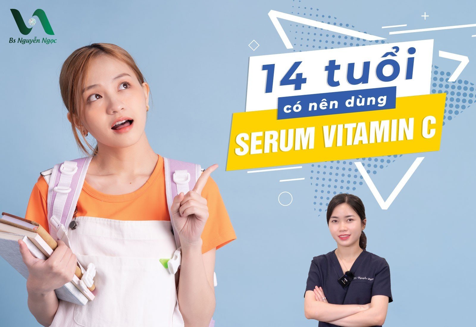 14 tuổi có nên dùng serum vitamin c không?