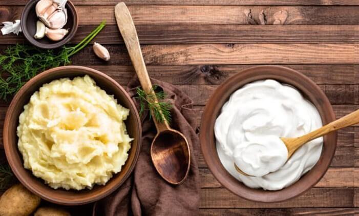 Cách trị nám da bằng khoai tây và sữa chua tại nhà