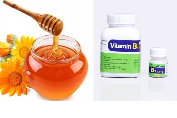 Kết hợp vitamin B1 và sữa chua, mật ong