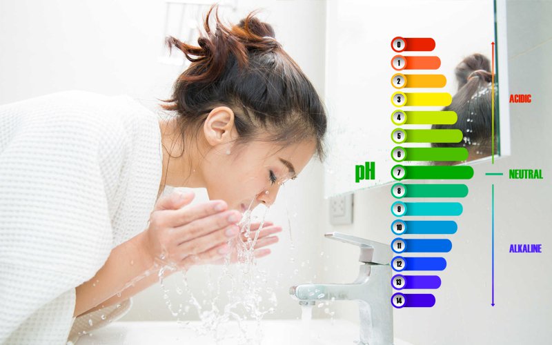Sữa rửa mặt độ pH bao nhiêu là tốt?