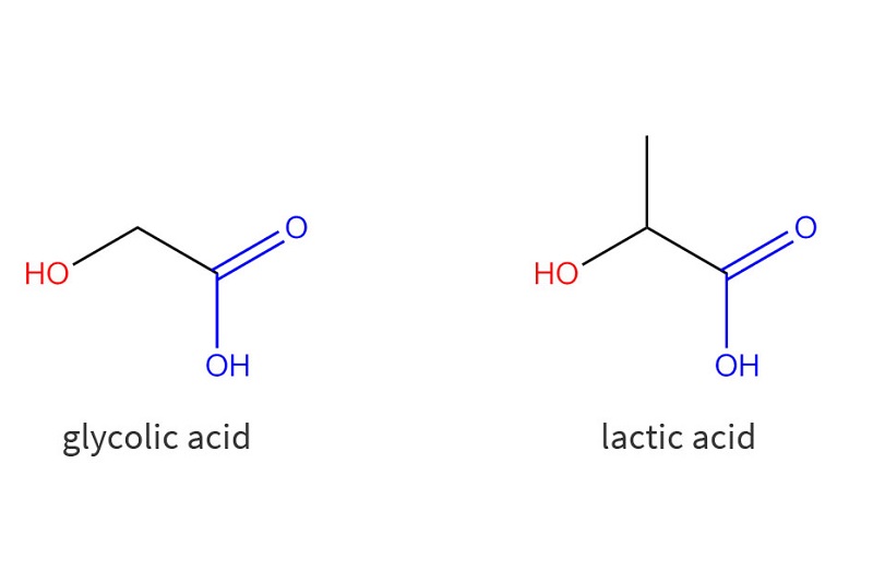 So sánh Glycolic Acid và Lactic Acid