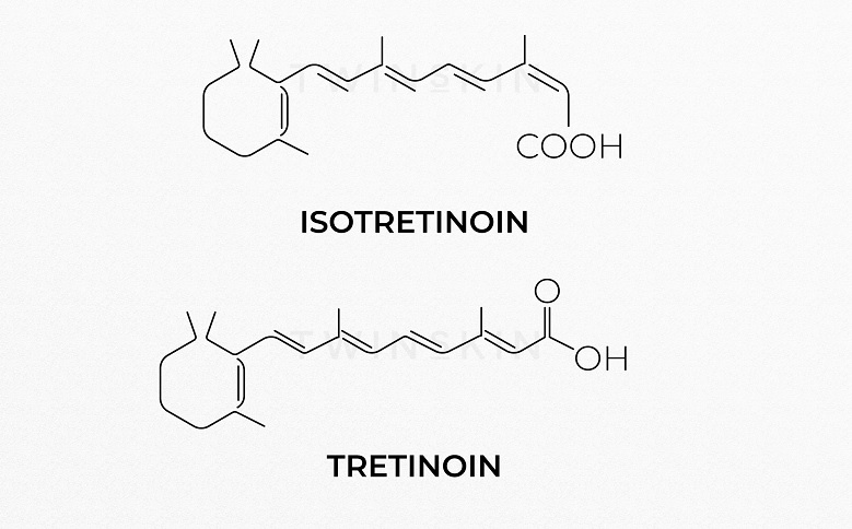Phân biệt Isotretinoin và Tretinoin