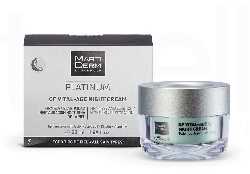 Kem dưỡng ẩm MartiDerm Platinum GF Vital Age Night Cream dành cho nam giới