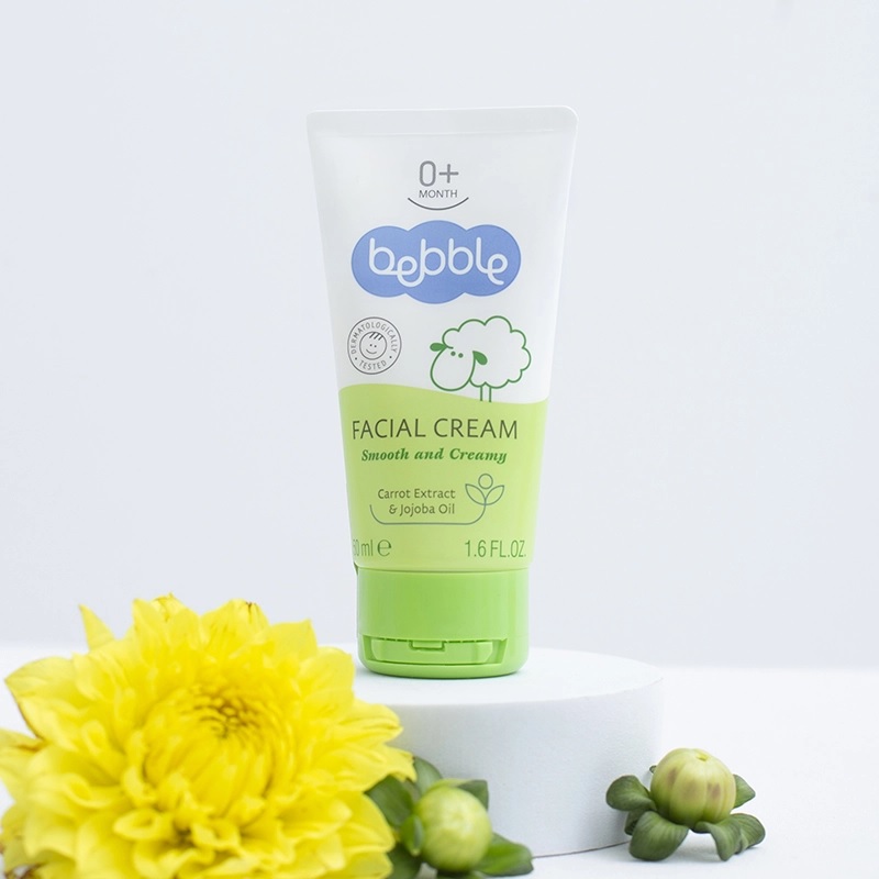 kem dưỡng ẩm da mặt cho trẻ sơ sinh Bebble Facial Cream