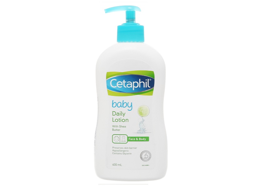 Kem dưỡng ẩm cho trẻ sơ sinh tốt nhất Cetaphil Baby Daily Lotion