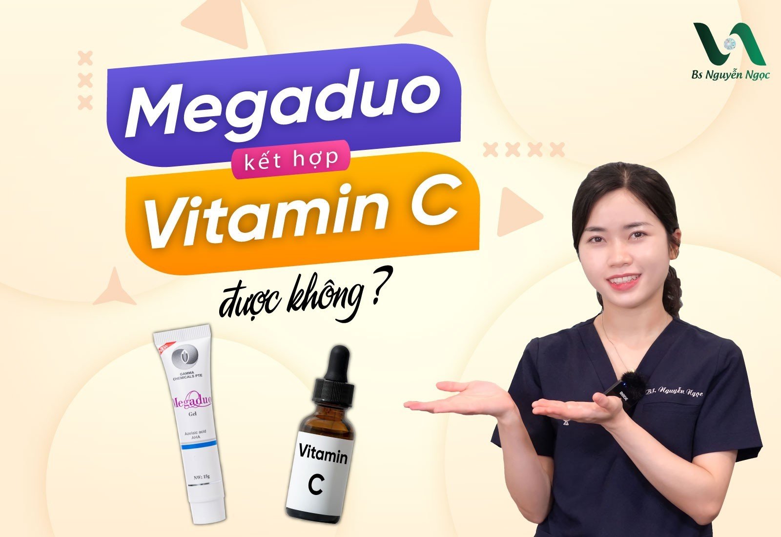 Kết hợp Megaduo và Vitamin C được không?