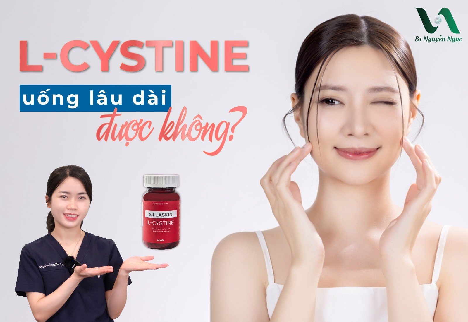 L-cystine uống lâu dài được không?