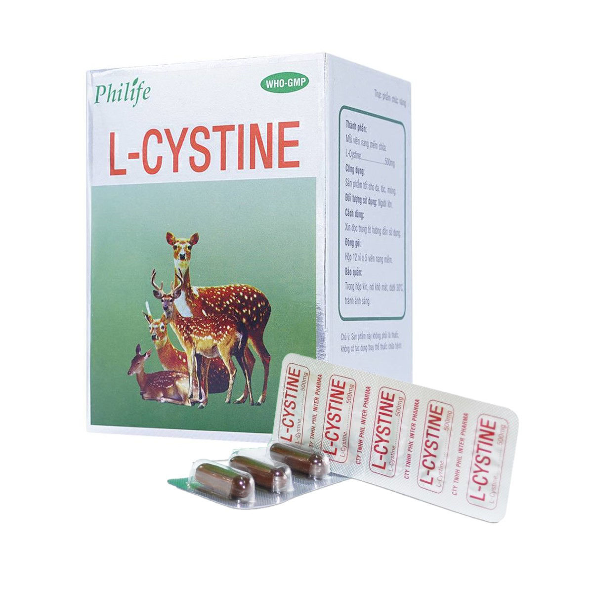 Viên uống l-cystine trị mụn là thuốc gì?