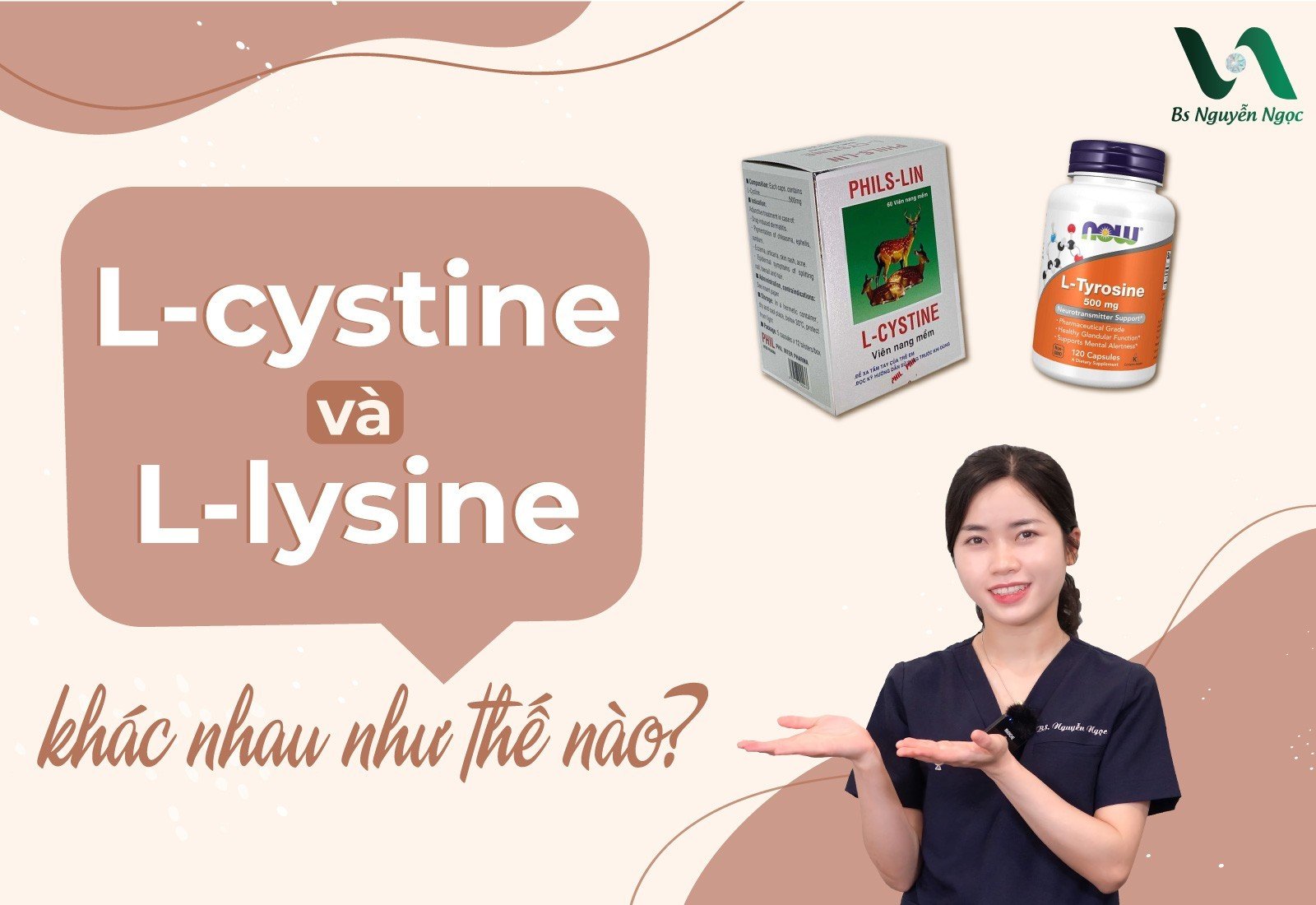 Tìm hiểu l-cystine và l-lysine khác nhau như thế nào để hiểu rõ hơn về 2 loại chất này