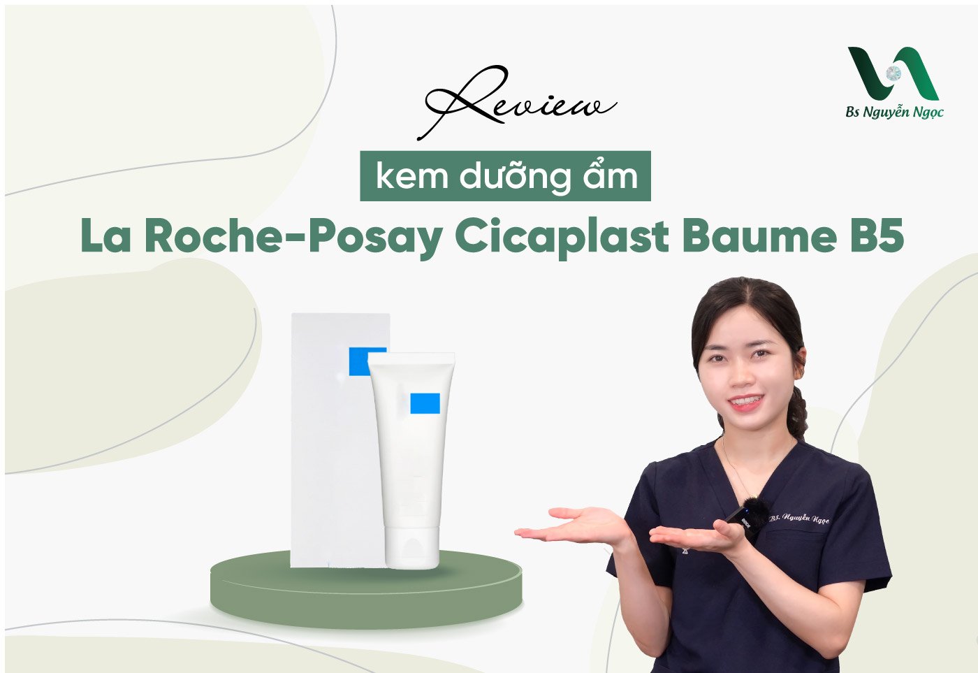 Review kem dưỡng ẩm La Roche-Posay Cicaplast Baume B5
