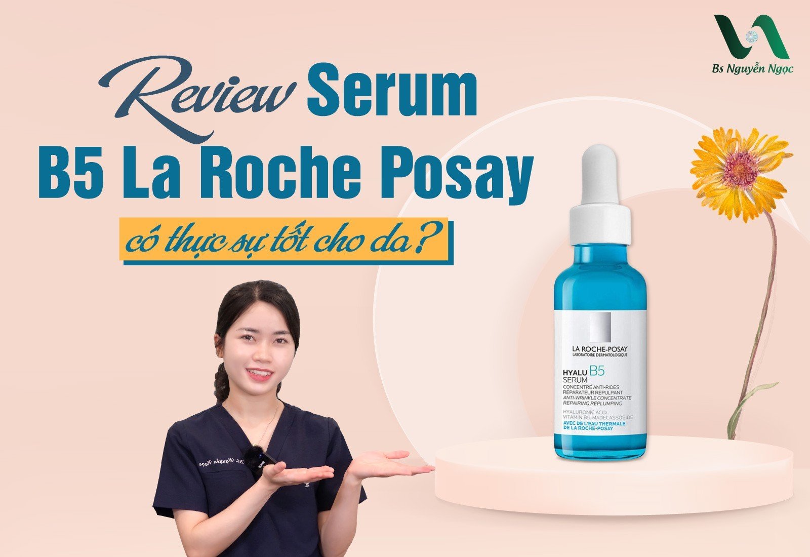 Review Serum B5 La Roche Posay có thực sự tốt cho da?