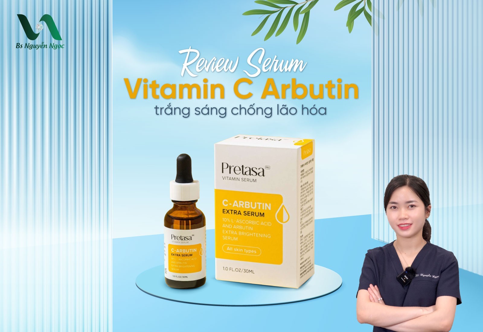 Review Serum Vitamin C Arbutin 