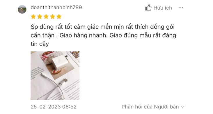 Đánh giá sản phẩm từ người dùng