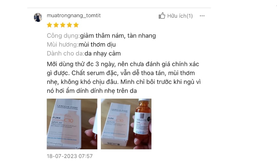 Đánh giá sản phẩm từ người dùng