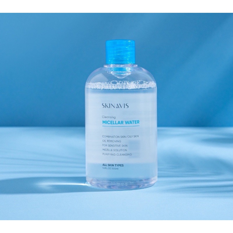 Hướng dẫn cách dùng tẩy trang Skinavis Micellar Water