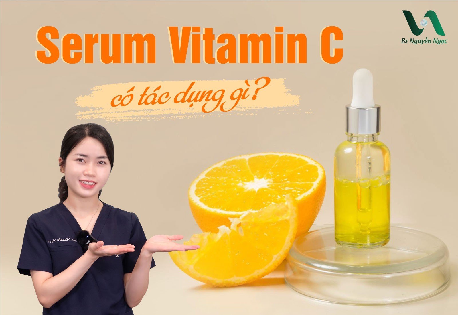 Serum Vitamin C có tác dụng gì?