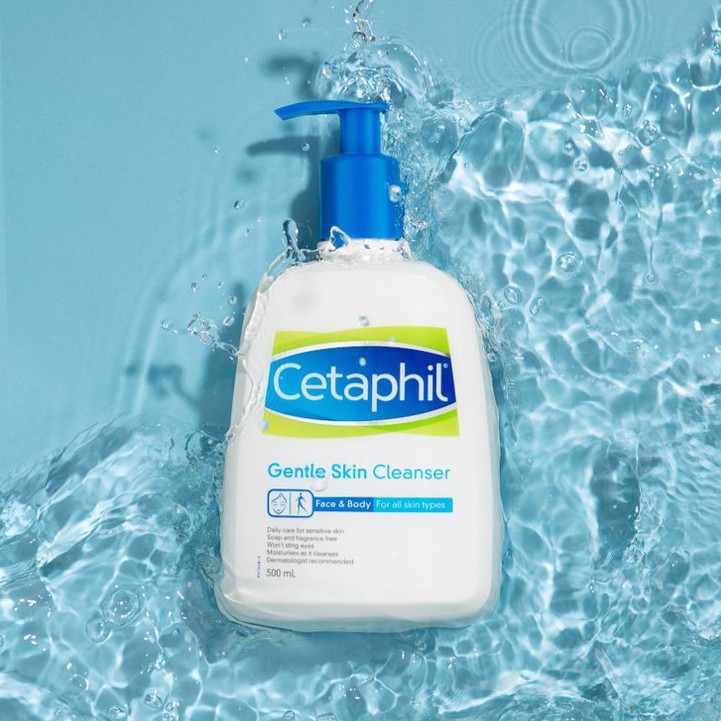 Sữa rửa mặt cho da mụn ẩn Cetaphil Gentle Skin Cleanser