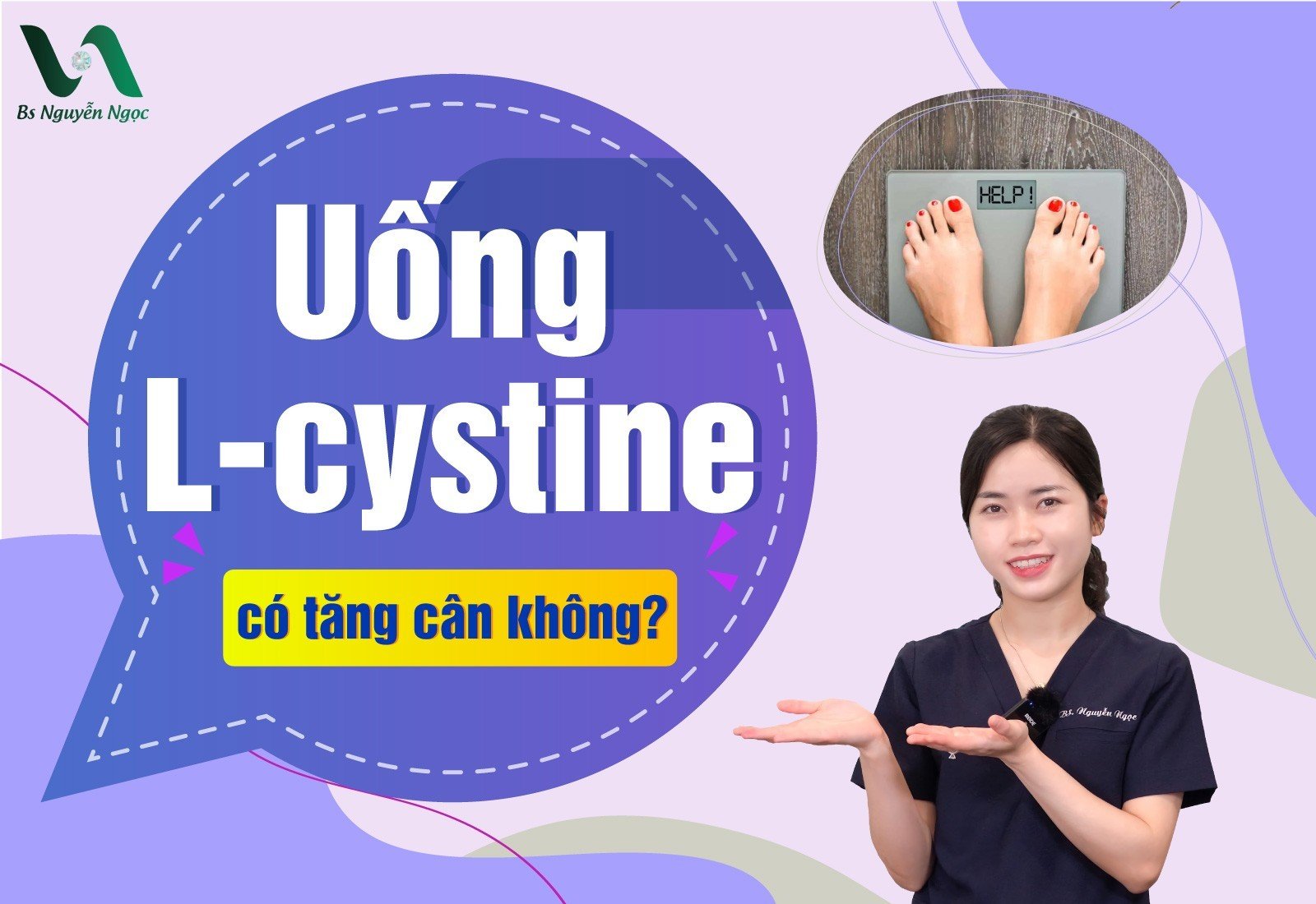 Uống L-cystine có tăng cân không?