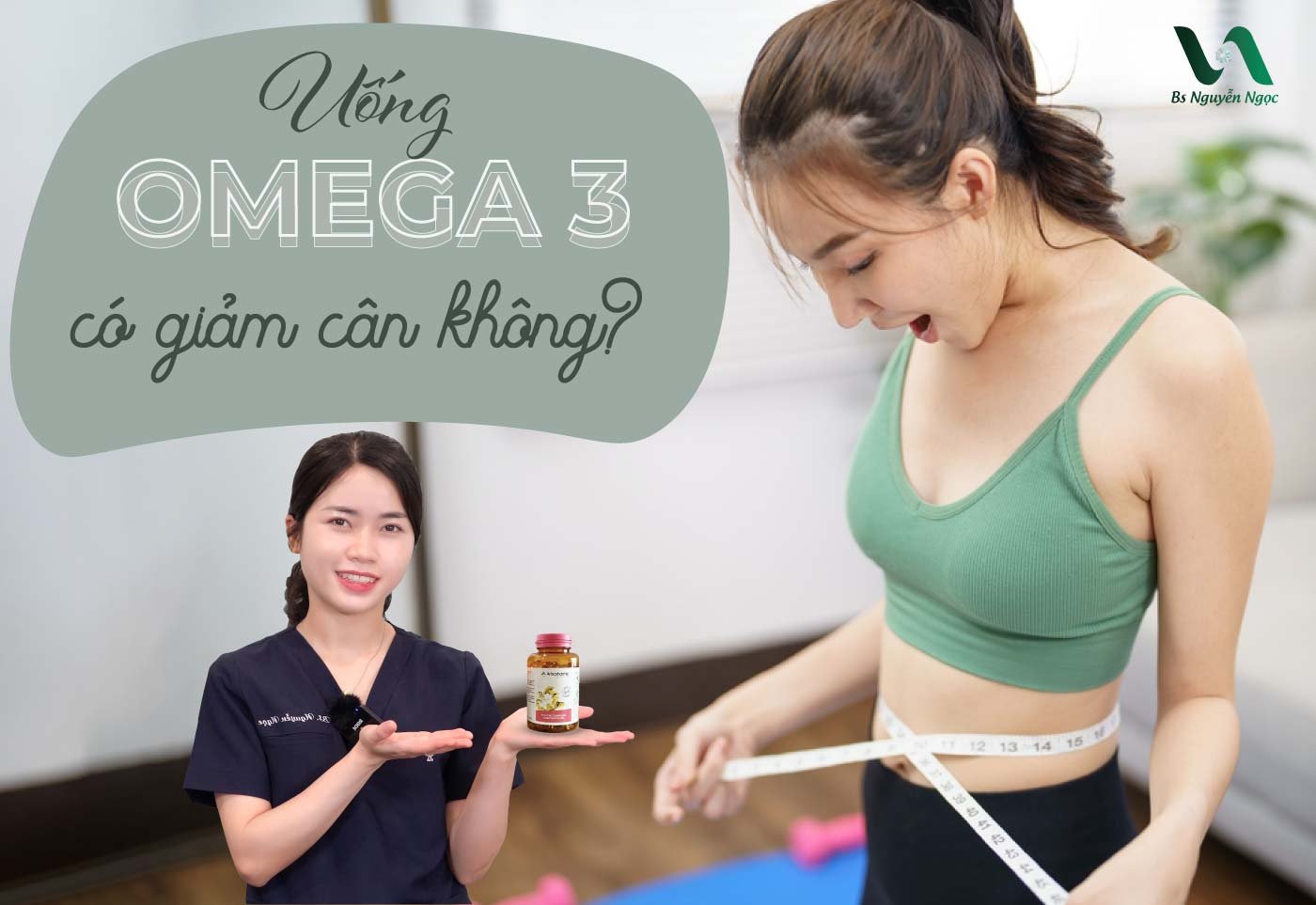 Uống omega 3 có giảm cân không?