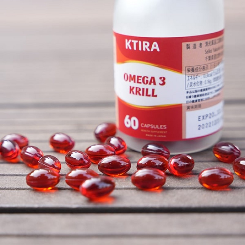 Lợi ích của dầu nhuyễn thể omega 3 krill ktira