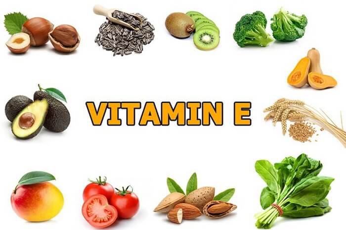 Bổ sung vitamin E qua chế độ ăn uống