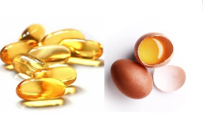 Kết hợp vitamin E và trứng gà trị nám, tàn nhang